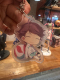 Oikawa Tooru chibi Haikyuu!! acrylic keychain with volleyball