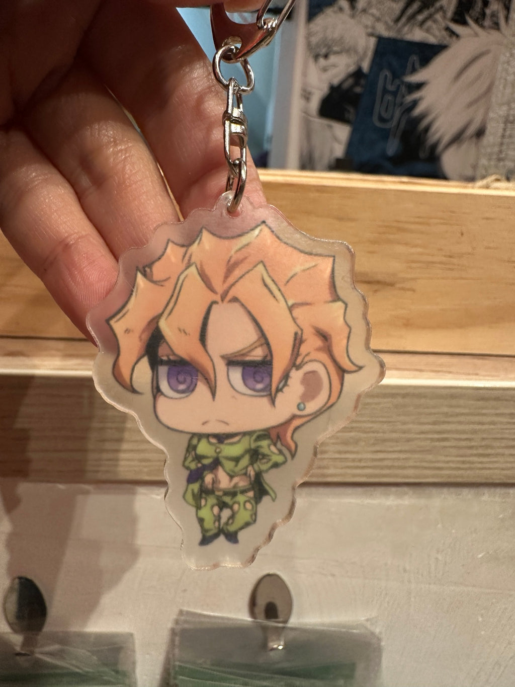 Pannacotta Fugo chibi keychain front angle