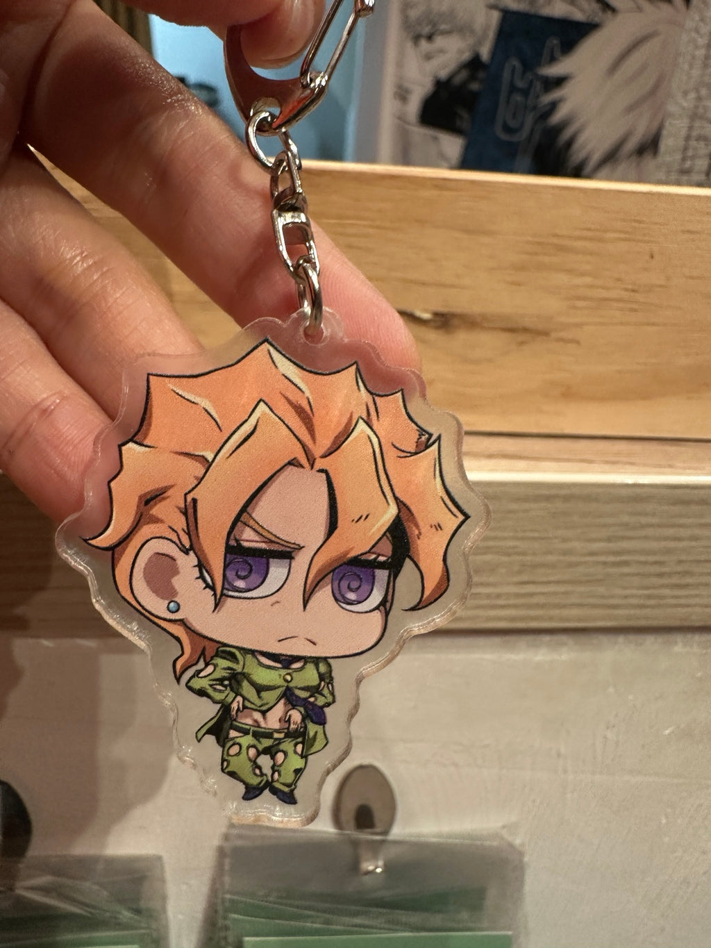 Pannacotta Fugo JoJo Golden Wind chibi acrylic keychain main photo