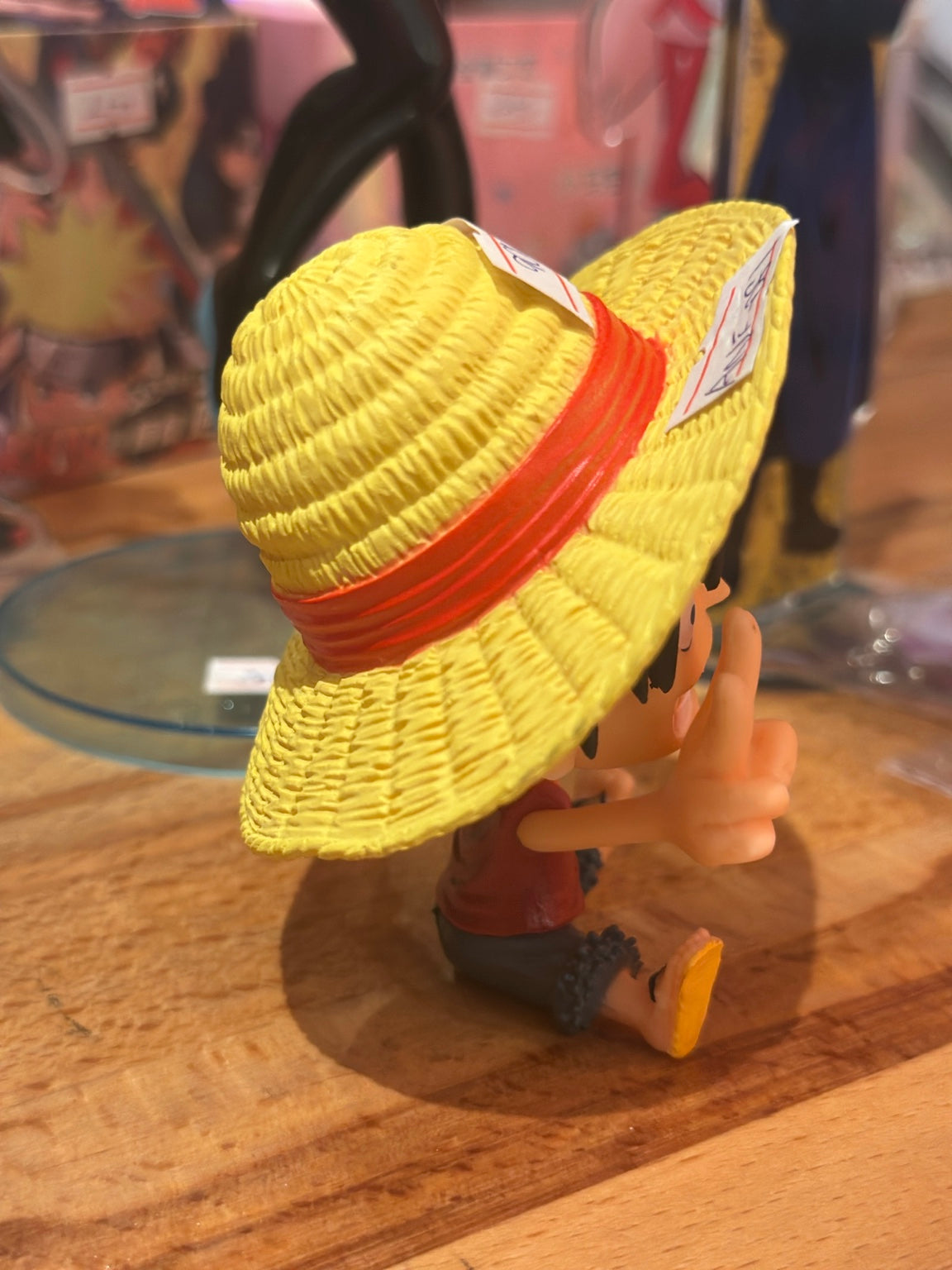 ANF-081 Luffy figura – pogled otpozadi
