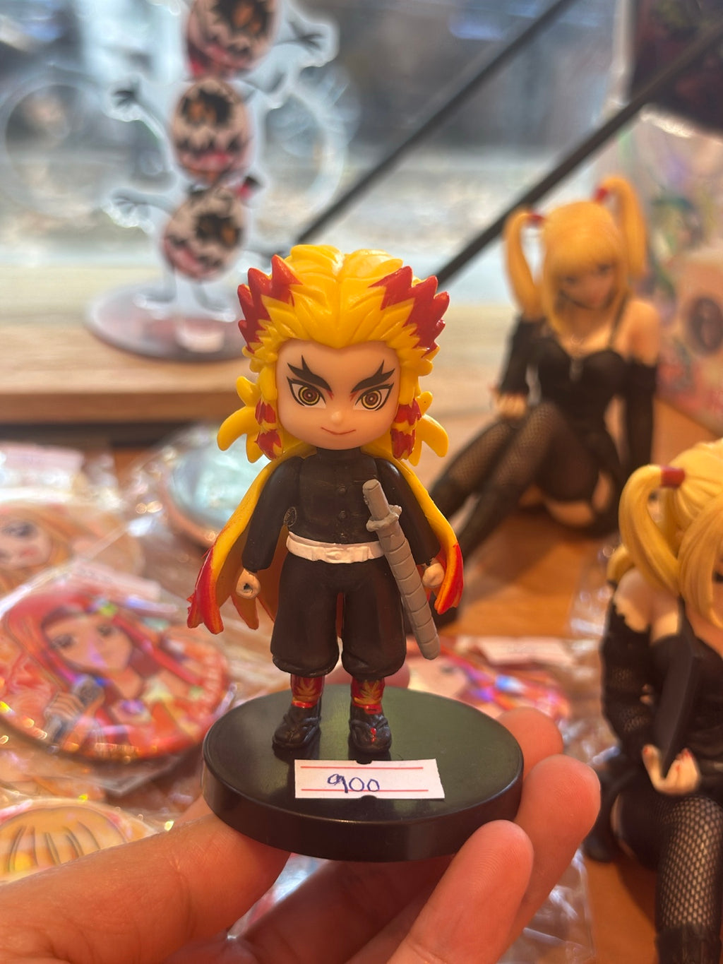 Demon Slayer Rengoku chibi figure real product photo