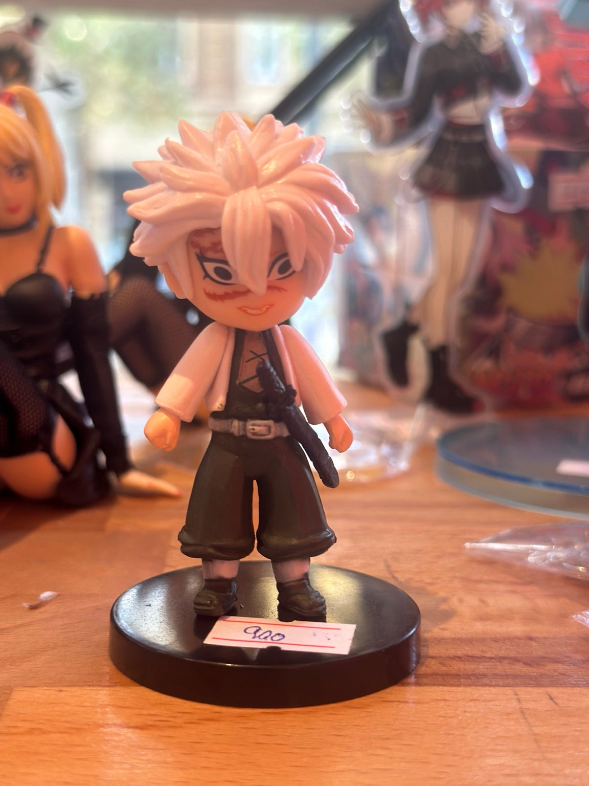 Demon Slayer Sanemi chibi figure real product photo