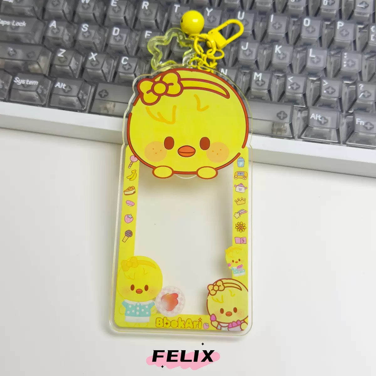 Stray Kids Photo Holder Keychain - Felix
